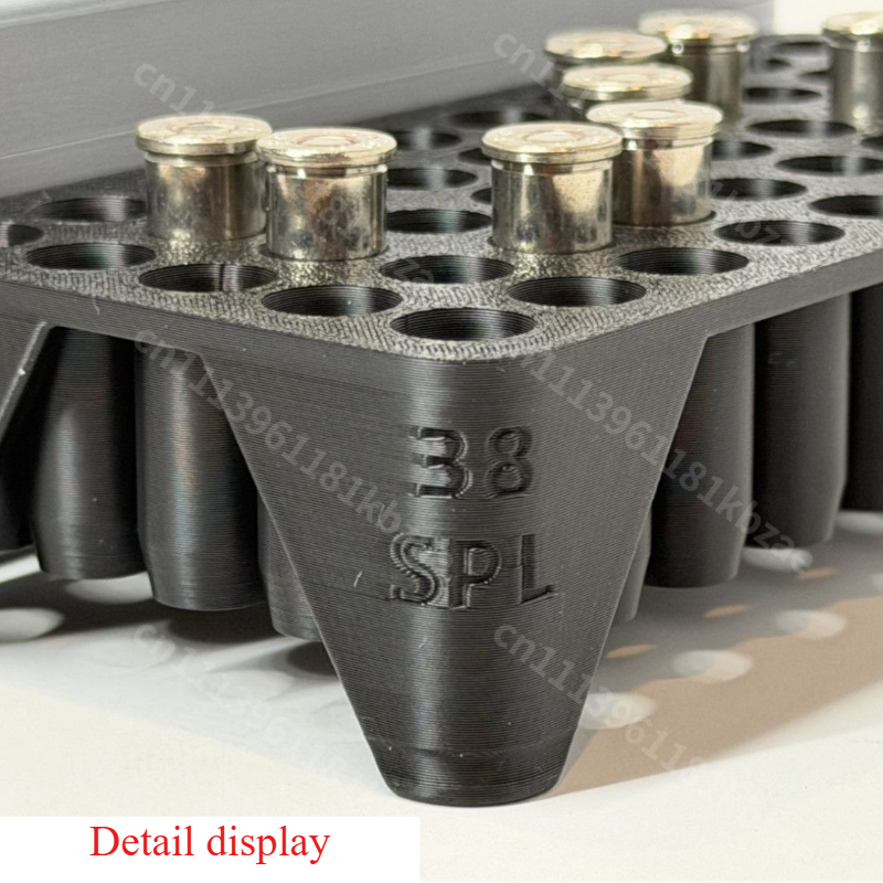 Enclosure 3D Printing - 38 Special Bullet Storage Box 3D