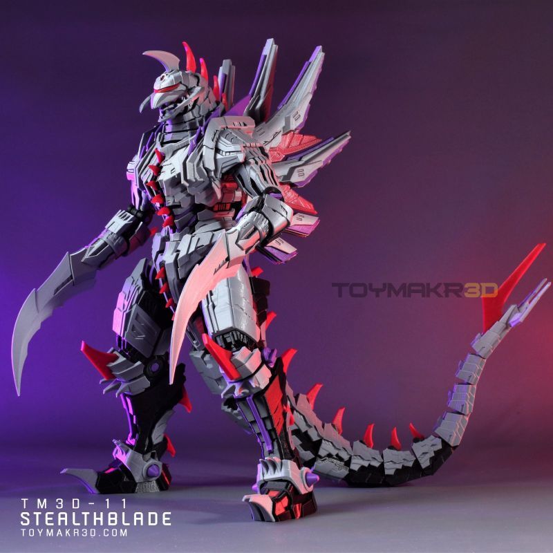 3D Printing Hidden Blade - 3D Printed Articulated Mechanical Monster with