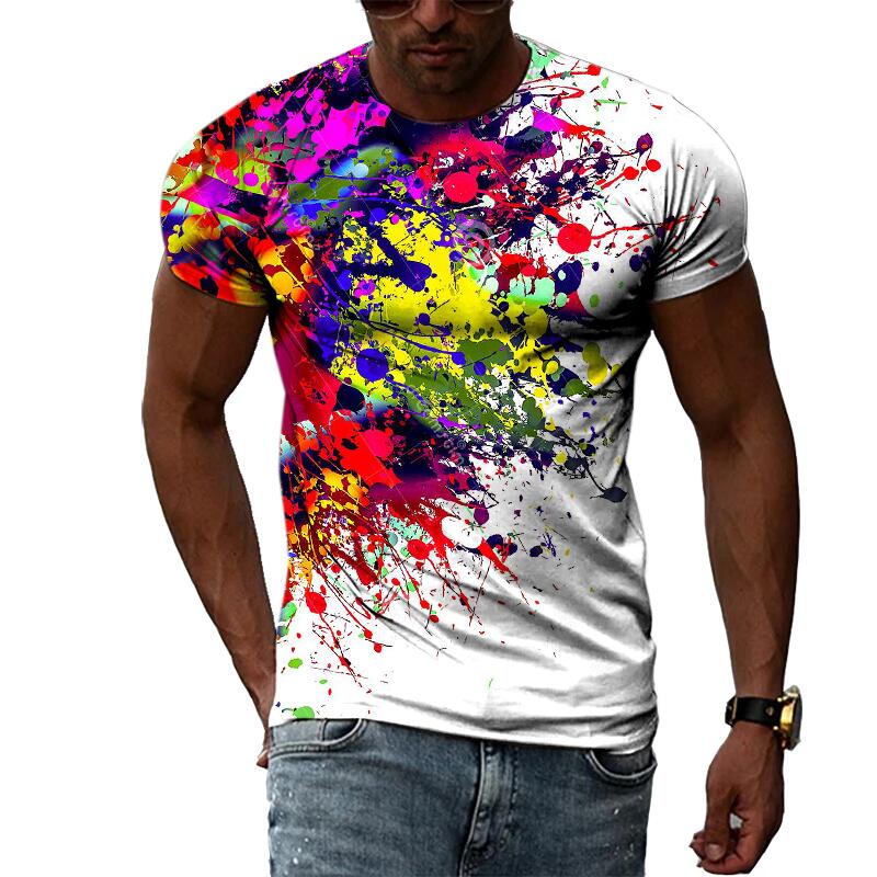 3D Printing Service - Men's Summer Fashion 3D Print Graphic