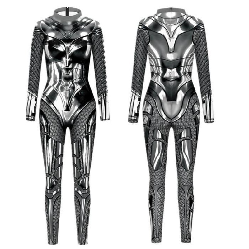 3D Printing Steel - Women Carnival Steel Robot Jumpsuit Women