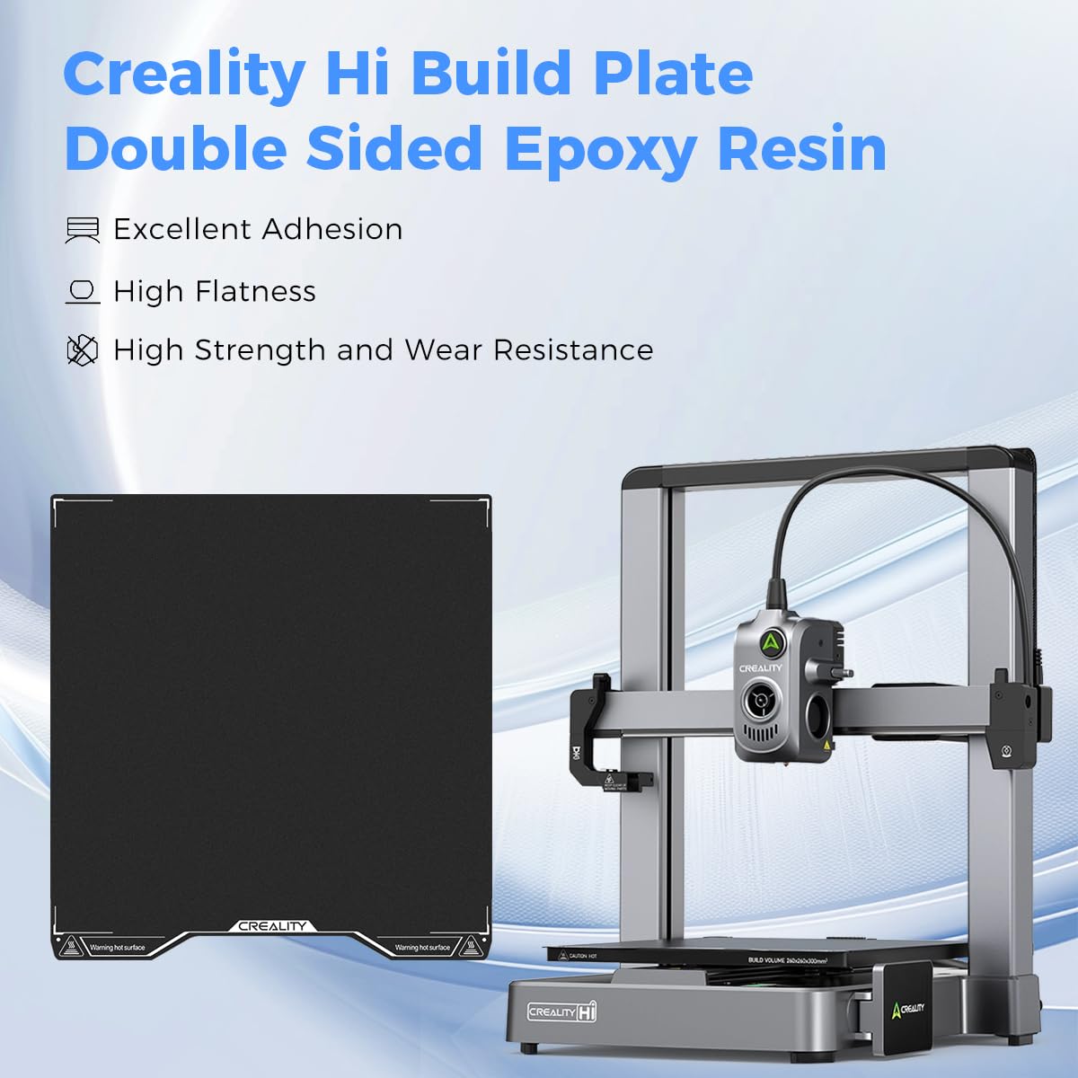 Creality Hi Epoxy Resin Build  - огляд і ціна 3D Printing Workshop