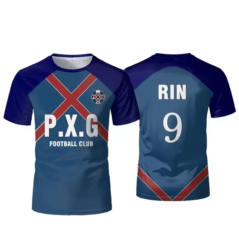 ✦2026✦Anime Rin Shirt Cosplay  - огляд і ціна 3D Printing Jersey