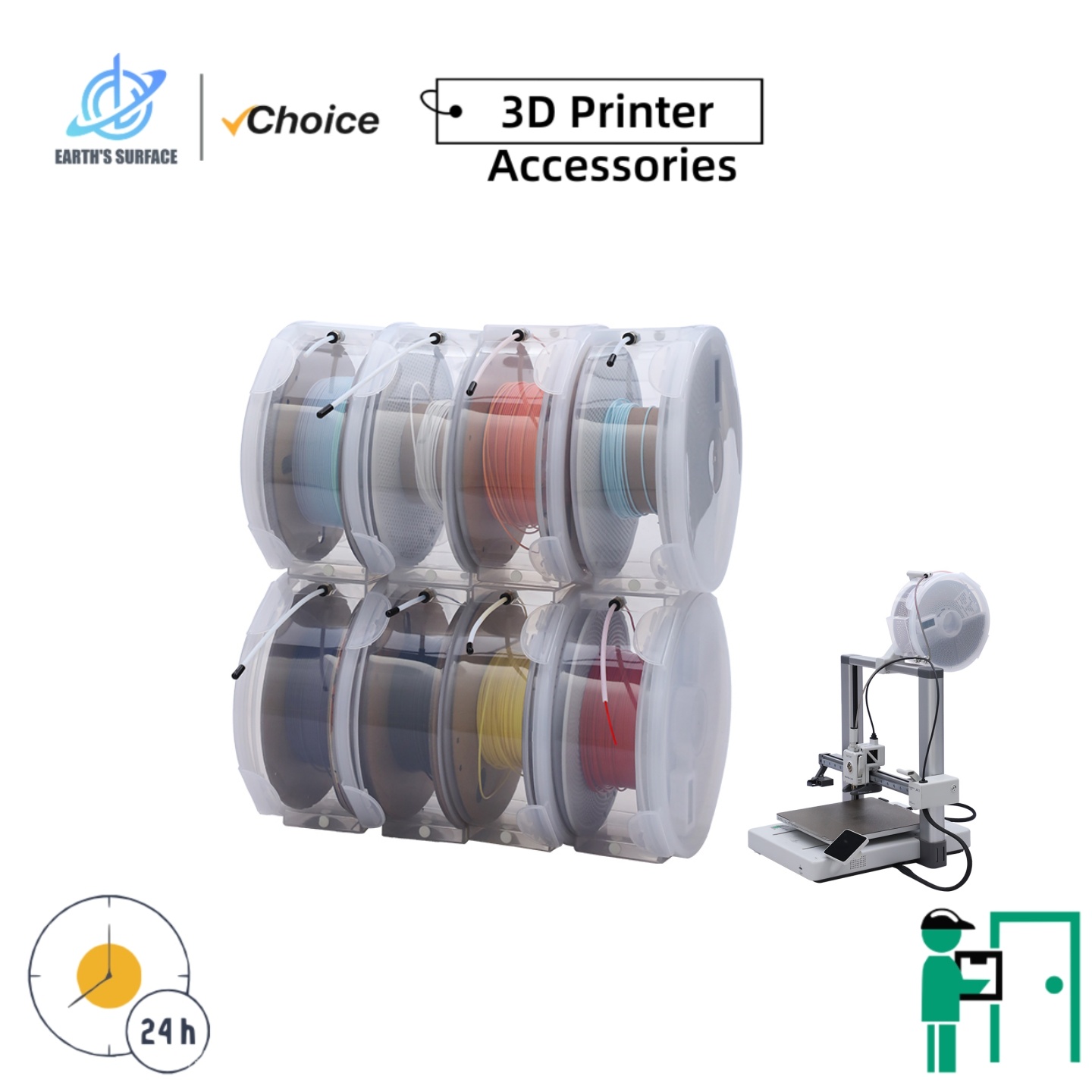 EARTH'S SURFACE Dustproof 3D P - огляд і ціна Enclosure 3D Printing