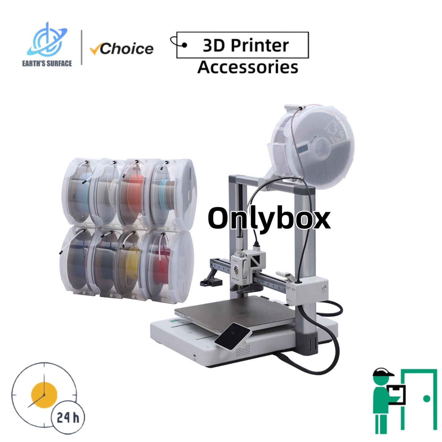 EARTH'S SURFACE Dustproof 3D P - огляд і ціна Enclosure 3D Printing