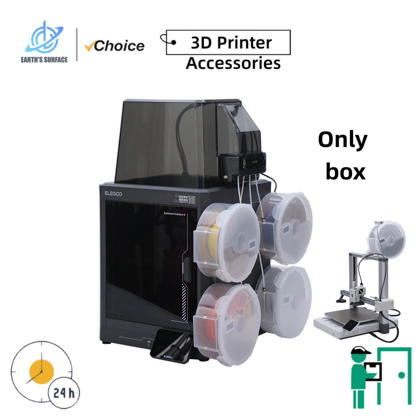 EARTH'S SURFACE Dustproof 3D P - огляд і ціна Enclosure 3D Printing
