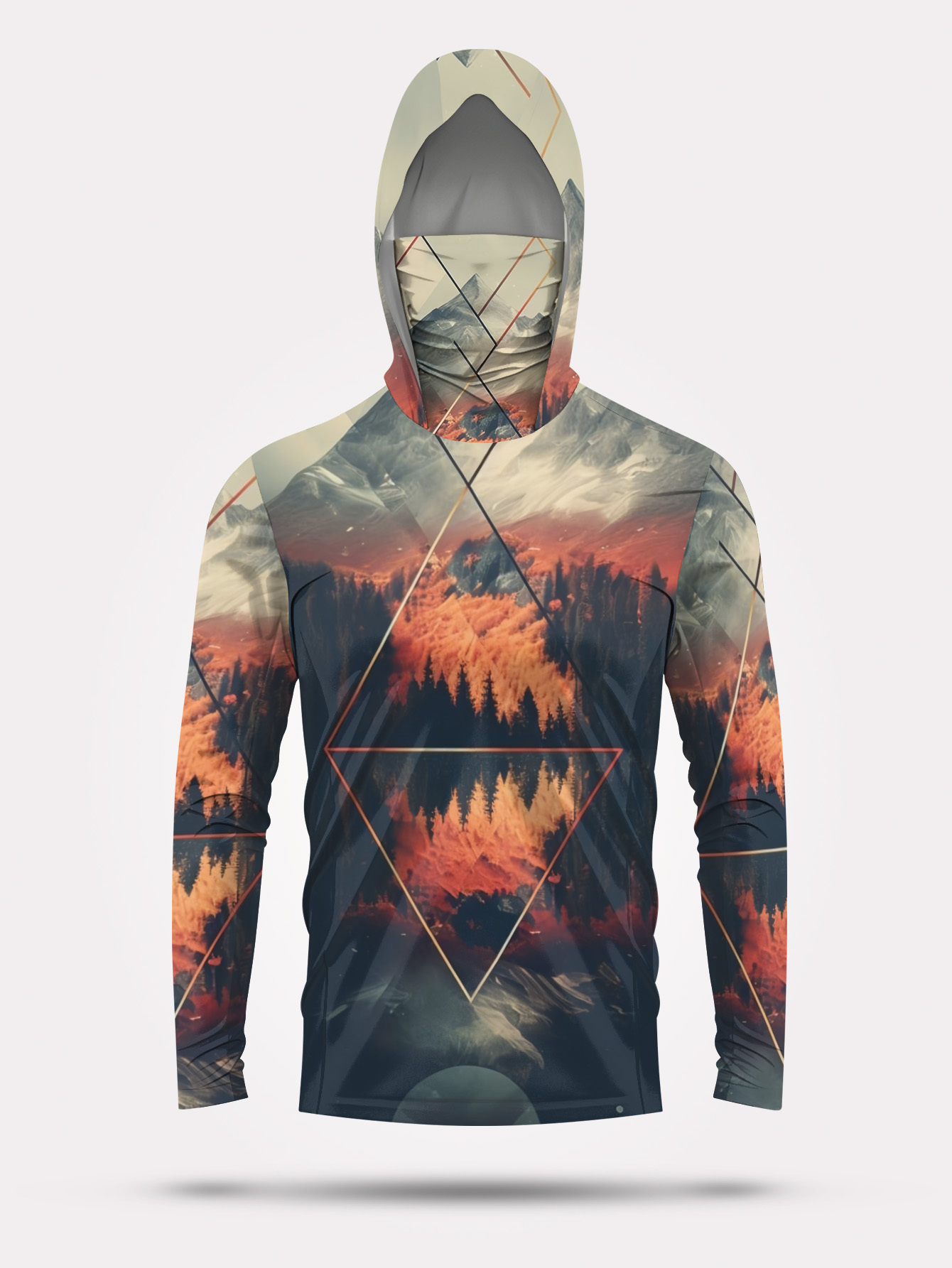 Outdoor Men's Fishing Hoodie B - огляд і ціна 3D Printing Jersey