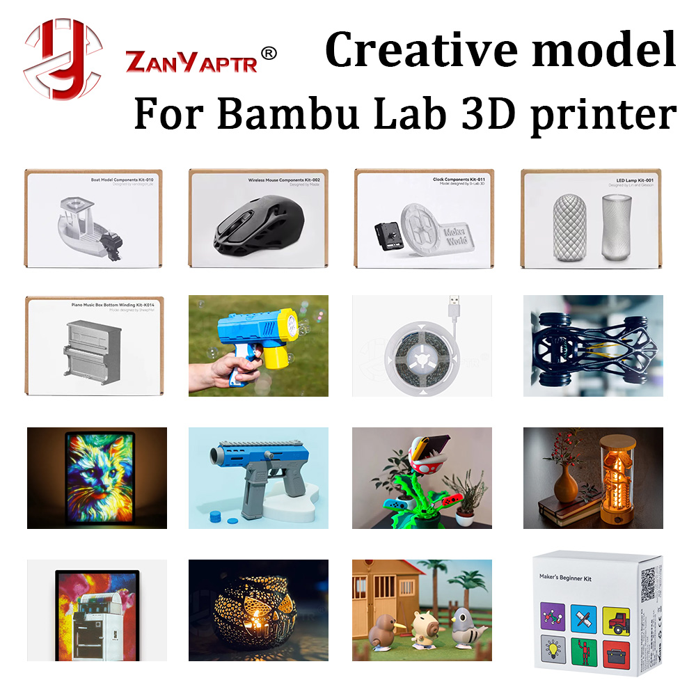 For Bambu Lab DIY Creative Mod - огляд і ціна 3D Printing Workshop