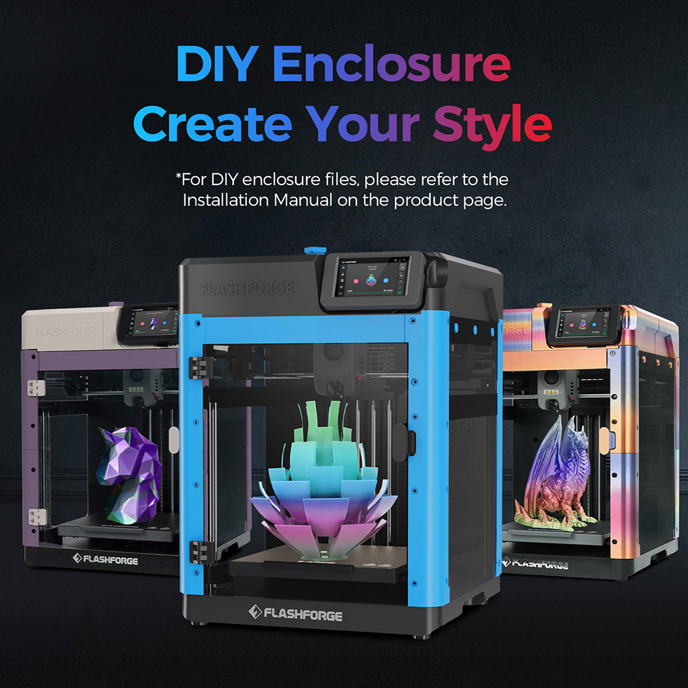 FLASHFORGE Enclosure Panel Kit - огляд і ціна Enclosure 3D Printing