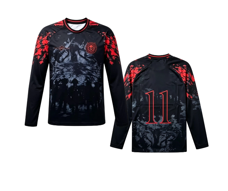 Black demon silhouette 3D prin - огляд і ціна 3D Printing Jersey