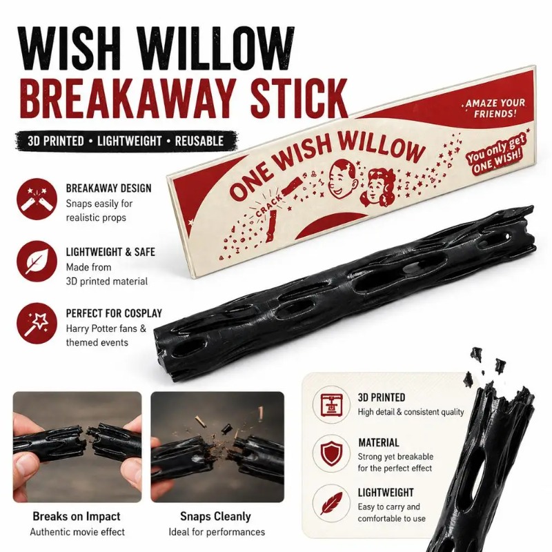 3D Printed One Wish Willow Key - огляд і ціна Enclosure 3D Printing