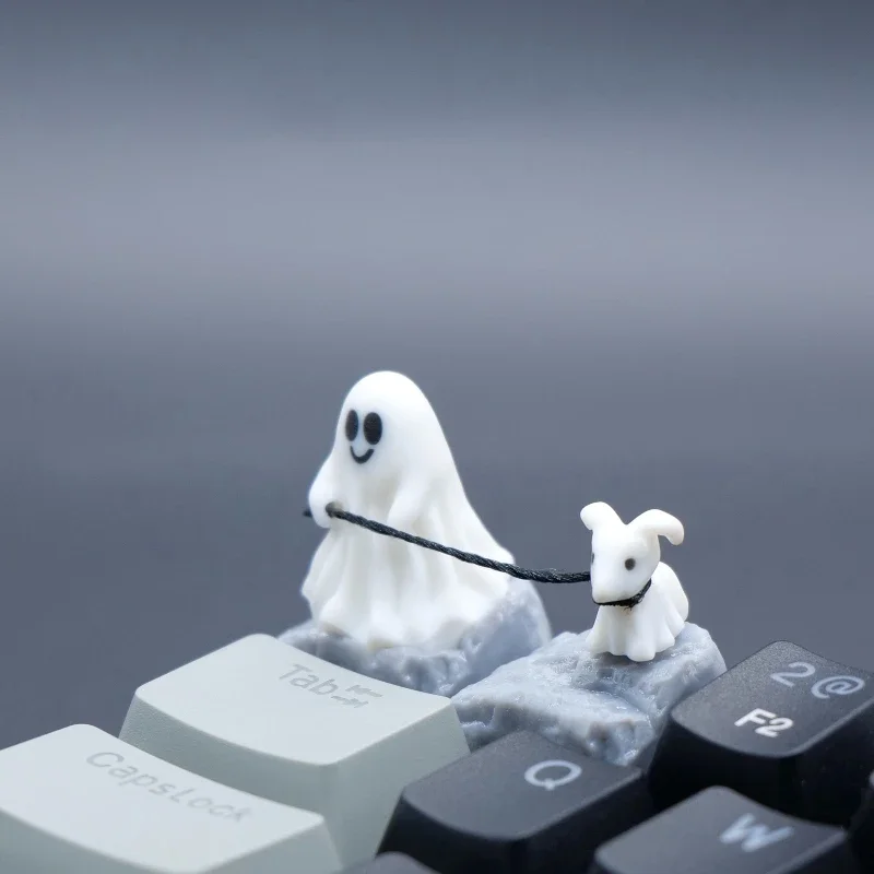Ghost Puppy Resin Keycap Custo - огляд і ціна 3D Printing Jobs