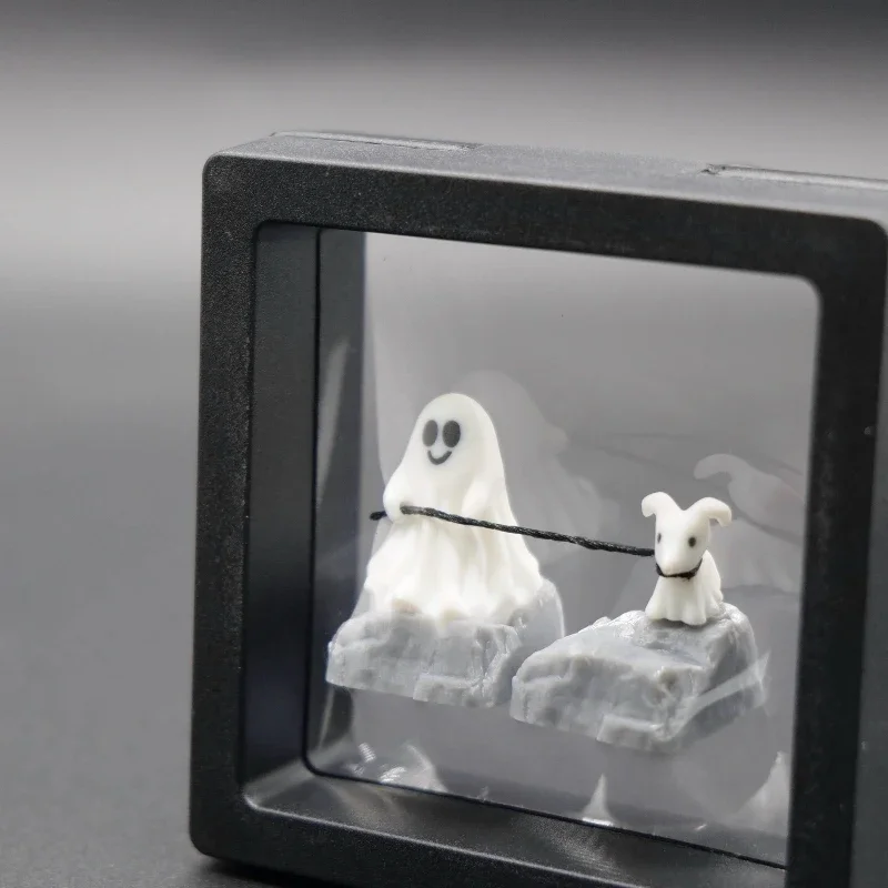 Ghost Puppy Resin Keycap Custo - огляд і ціна 3D Printing Jobs