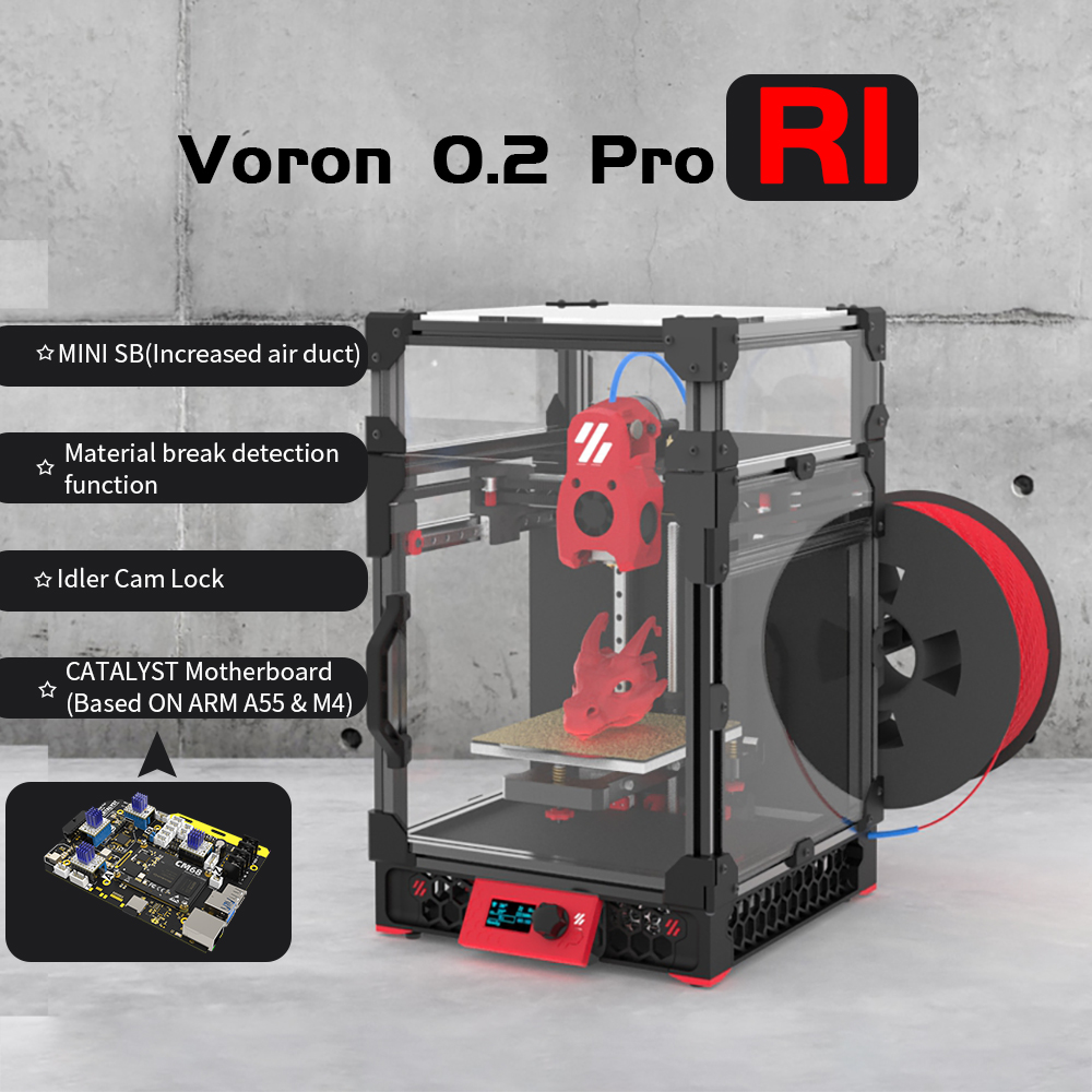 Toaiot Voron V0.2 Pro R1 CoreX - огляд і ціна 3D Printing Klipper