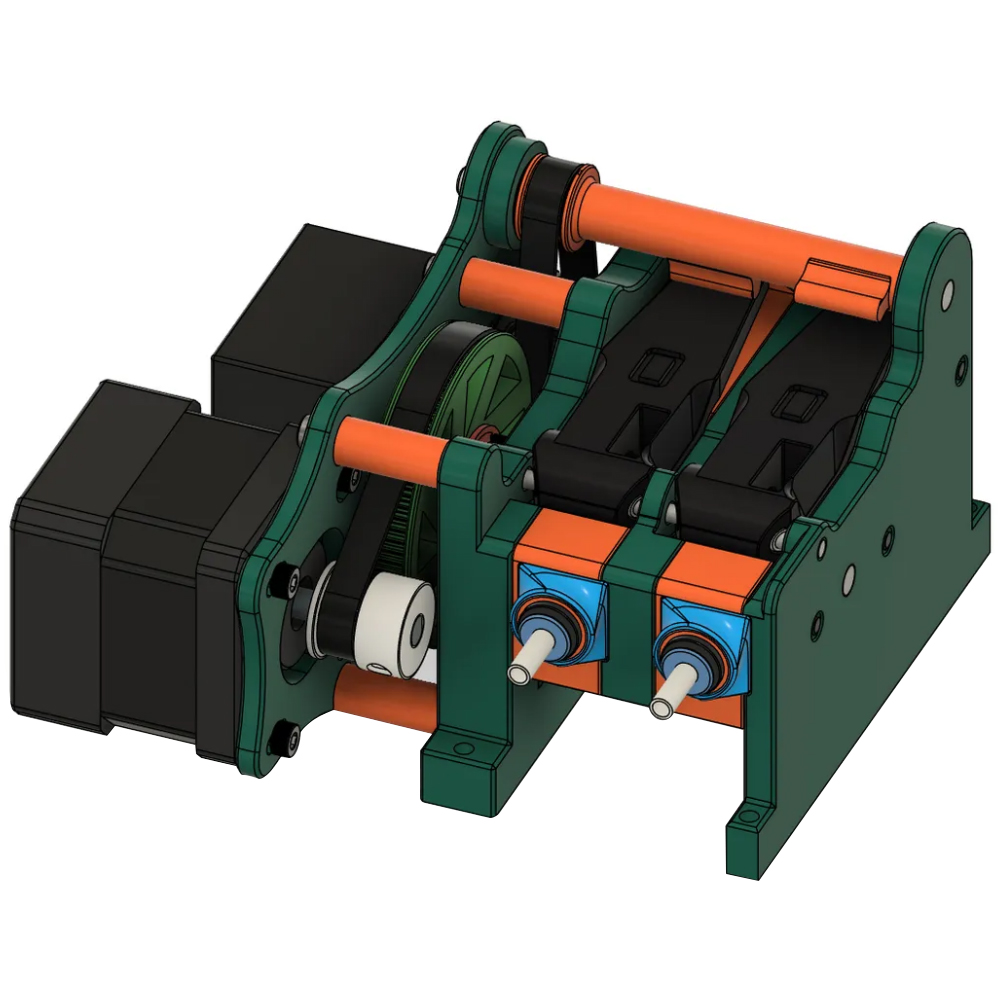 Low Rider MMU Multicolor Print - огляд і ціна 3D Printing Klipper