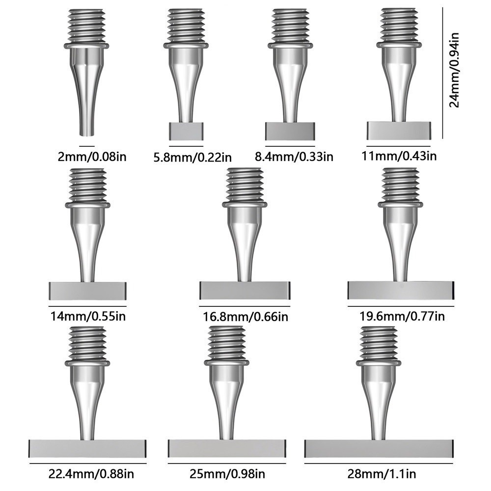 Replacement Pen Heads Shiny Di - огляд і ціна 3D Printing Metal