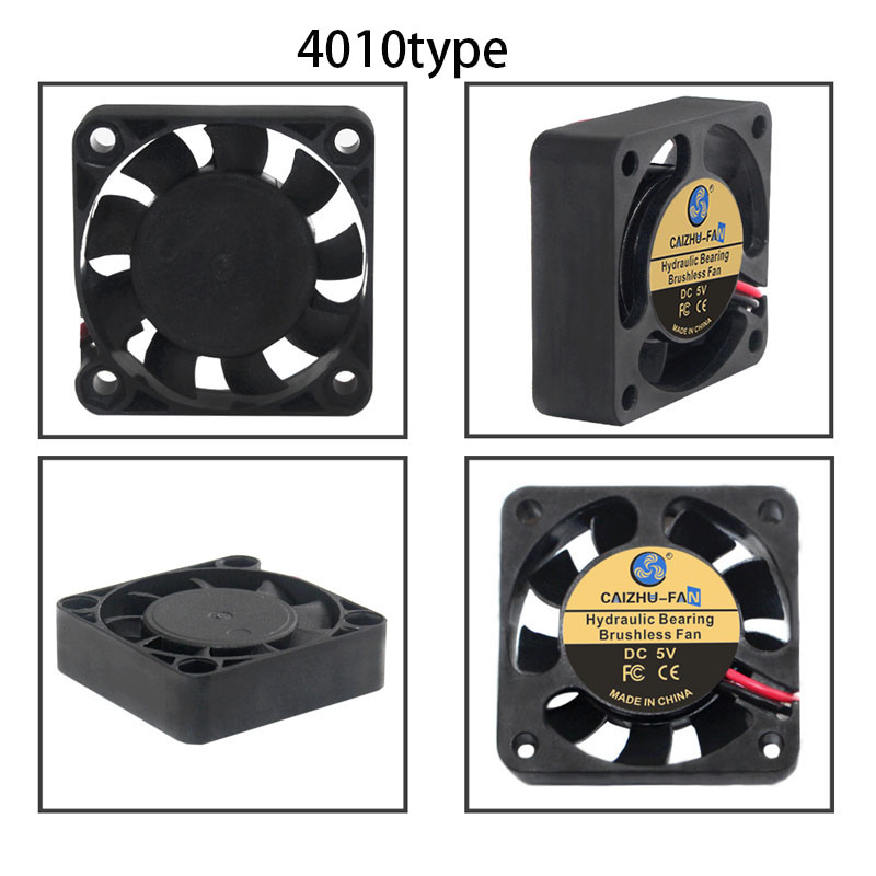 4010 Cooling Fan 2pin 4CM DC 5 - огляд і ціна Cooling Fan 40Mm 3D