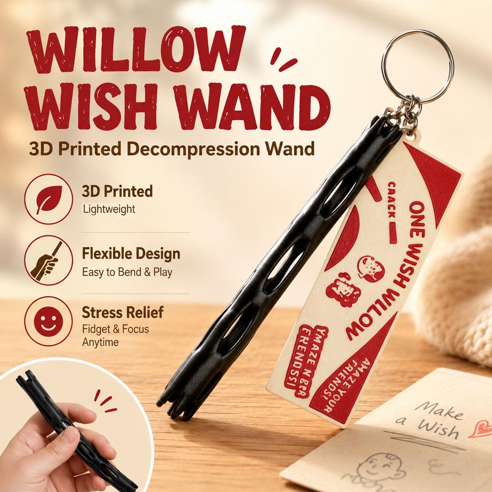 3D Printed One Wish Willow Key - огляд і ціна Enclosure 3D Printing