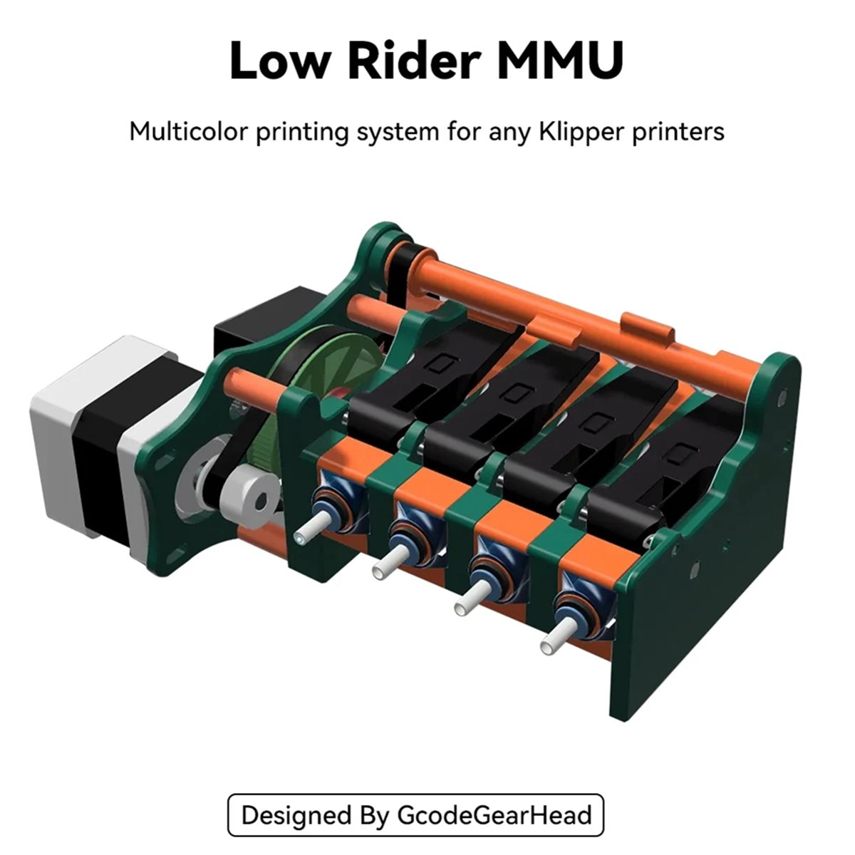2026 New Low Rider MMU Kit Mul - огляд і ціна 3D Printing Klipper