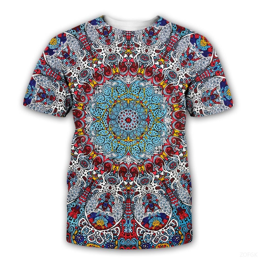 New Mysterious Symbols Trippy  - огляд і ціна 3D Printing Jersey