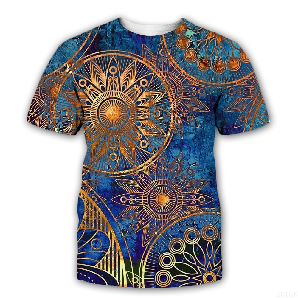 New Mysterious Symbols Trippy  - огляд і ціна 3D Printing Jersey