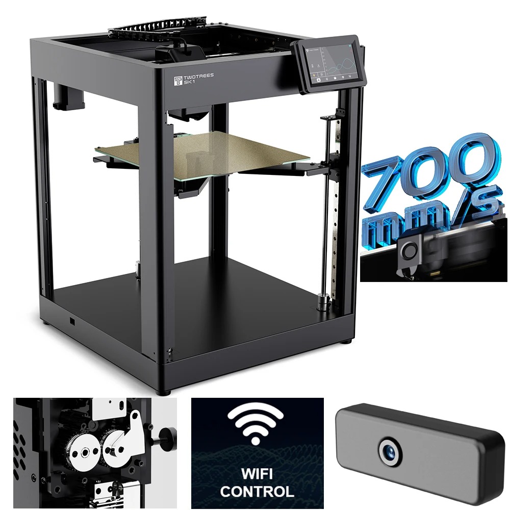 Twotrees SK1 High Speed 3D Pri - огляд і ціна 3D Printing Klipper