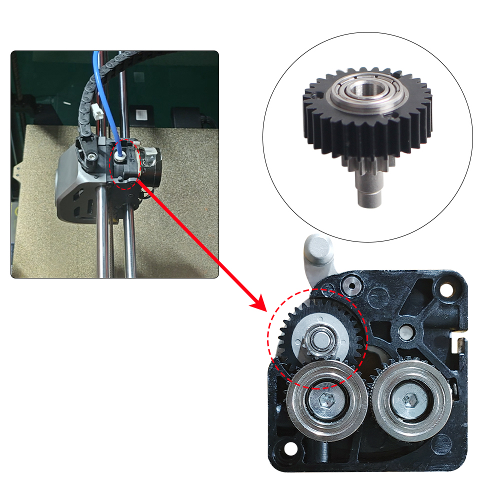 For Creality K1 K1C K1Max Extr - огляд і ціна 3D Printing Pdf