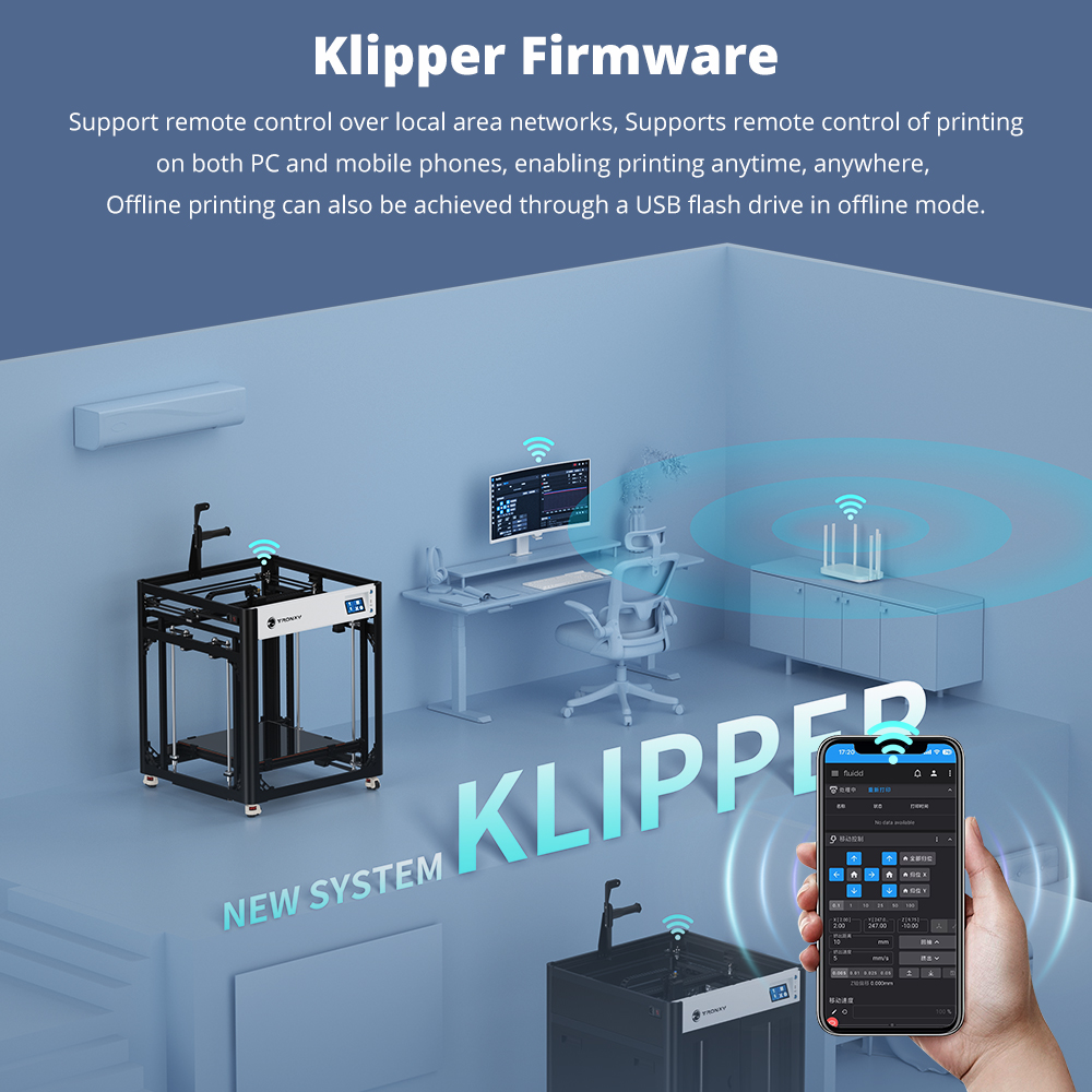 TRONXY VEHO 500 Pro 3D Printer - огляд і ціна 3D Printing Klipper