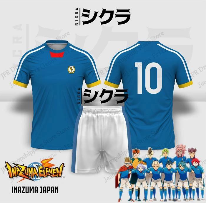 Jersey Set Jersey Inazuma Elev - огляд і ціна 3D Printing Jersey