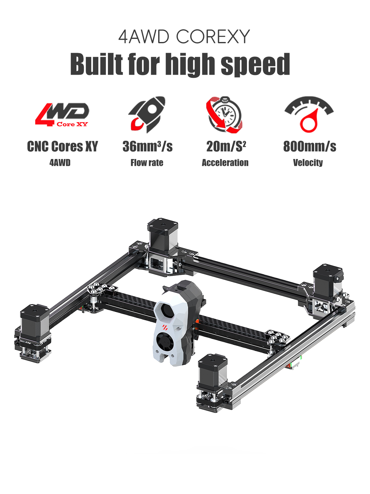 Voron Trident Full Kit CoreXY  - огляд і ціна 3D Printing Klipper