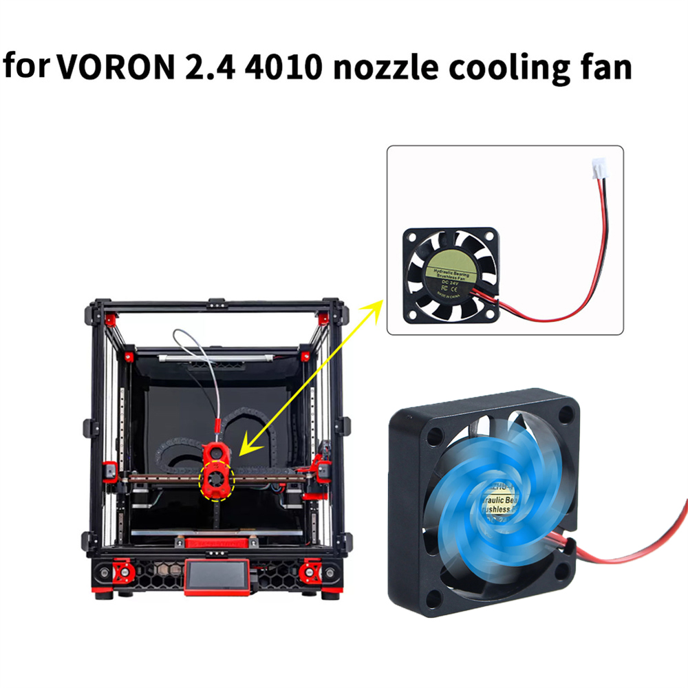 4010 Hydraulic Exhaust Fan Coo - огляд і ціна Cooling Fan 40Mm 3D